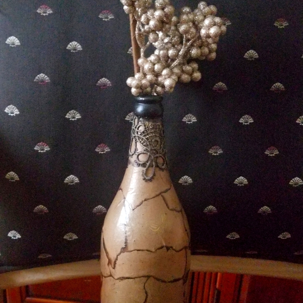 Decorated bottle